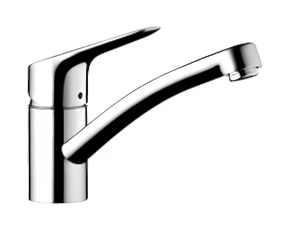 Hansgrohe HG248 stoječa armatura za pomivalno korito v krom izvedbi z vrtljivim izlivom
