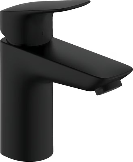 Hansgrohe Logis enoročna armatura za umivalnik v mat črni izvedbi brez odtoka