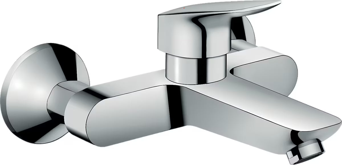 Stenska enoročna armatura za umivalnik hansgrohe Logis v krom izvedbi