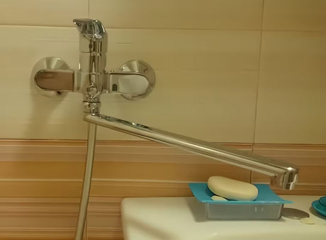 Hansgrohe Logis enoročna stenska armatura za kad v krom izvedbi