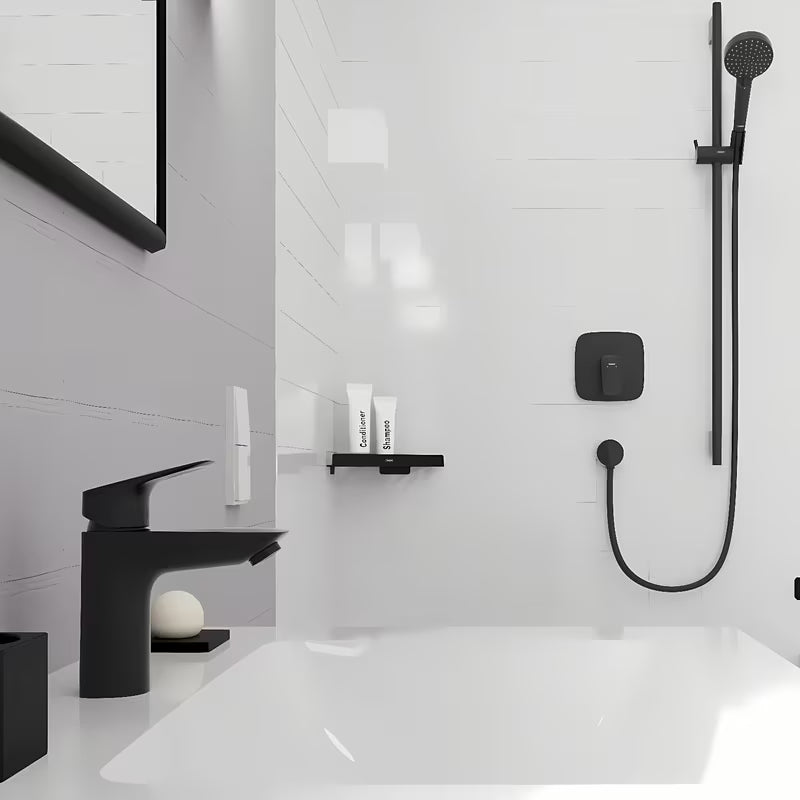 Hansgrohe Logis enoročna armatura za umivalnik u mat crnoj izvedbi