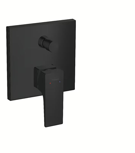 Hansgrohe Metropol podometna tuš miješalica i armatura za kad u mat crnoj boji s ručicom