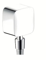 Hansgrohe Puravida priključek za tuš cev v krom izvedbi s povratnim ventilom pro priključek tuš cevi