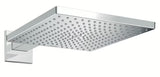 Nadglavna prha Hansgrohe Raindance E 300 s tuš ročko v kromu, oglata nadglavna prha 300 × 300 mm
