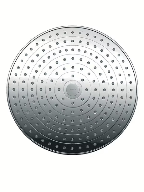 Nadglavna prha hansgrohe Raindance Select S 300 2jet s tuš ročico v krom izvedbi pro stenska montaža.
