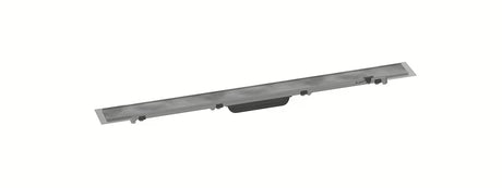 Linearni kanaleta za tuš hansgrohe raindrain Rock z možnostjo obloge s ploščicami in sistemom Dryphon
