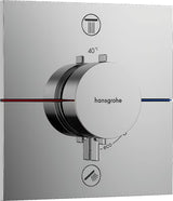 Hansgrohe showerselect Comfort E podometna termostatska armatura za tuš v krom izvedbi