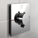 Hansgrohe showerselect Comfort E podometna termostatska armatura za tuš v krom izvedbi