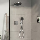Hansgrohe showerselect Comfort E podometna termostatska armatura za tuš v krom izvedbi