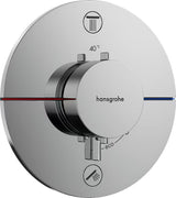 Hansgrohe showerselect Comfort S podometna termostatska armatura za tuš v krom izvedbi