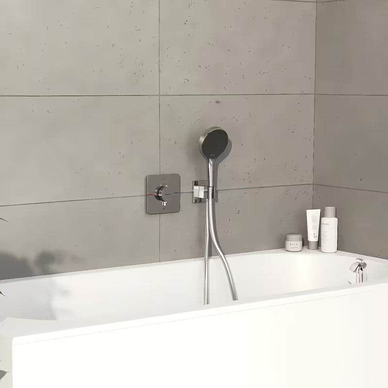 Hansgrohe showerselect Comfort S podometna termostatska armatura za tuš v krom izvedbi