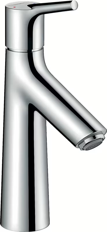 Kromirana enoročna armatura za umivalnik Hansgrohe Talis s z odtočnim kompletom