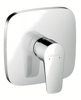 Hansgrohe Talis E podometna armatura za tuš v krom izvedbi z ročnim upravljanjem