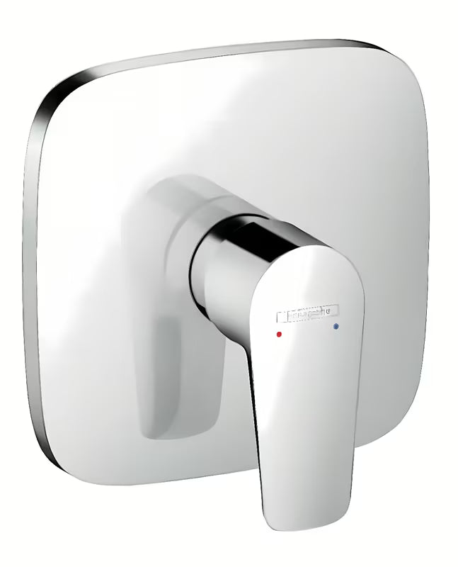 Hansgrohe Talis E podometna armatura za tuš v krom izvedbi z ročnim upravljanjem