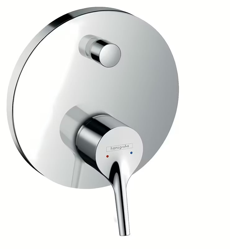 Hansgrohe Talis S podometna enoročna pršna in armatura za kad v krom izvedbi