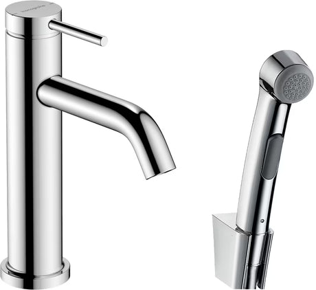 Hansgrohe Tecturis S armatura za umivalnik z bide prho v krom izvedbi