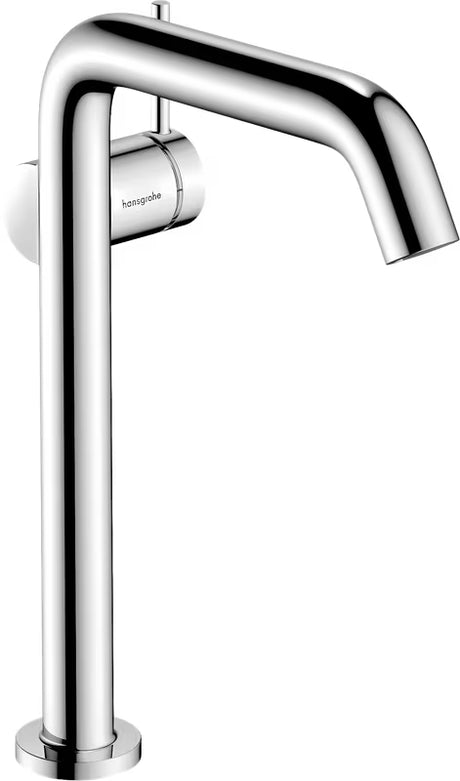 Hansgrohe Tecturis S visoka enoročna armatura za umivalnik v krom izvedbi s stransko ročico