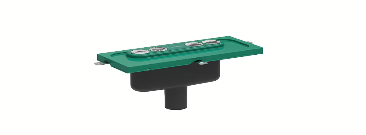 Hansgrohe ubox osnovno telo pro kanaleta za tuš 39,7 cm s priključkom DN50
