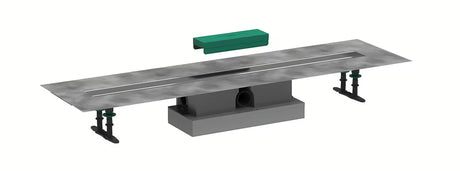 Hansgrohe ubox Universal montažni set pro kanaleta za tuš 100 cm s tesnilno membrano in sifonom