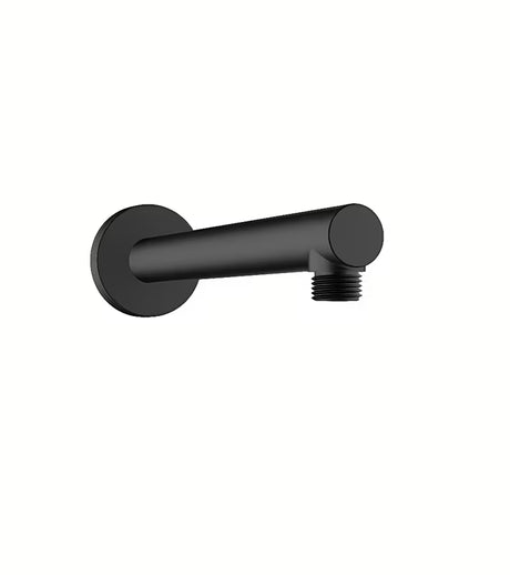 Stensko držalo za nadglavno prho Hansgrohe Vernis Blend 240 mm v mat črni barvi z okroglo rozeto