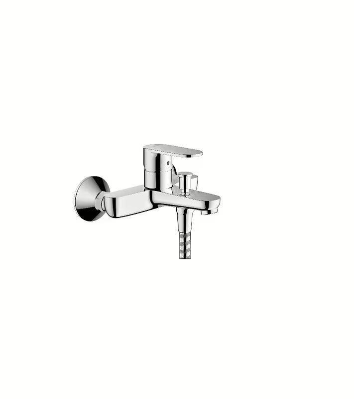 Hansgrohe Vernis Blend stenska enoročna armatura za kad v krom izvedbi