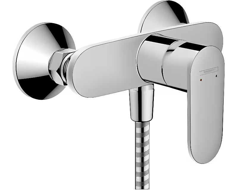Hansgrohe Vernis Blend stenska pršna enoročna armatura v krom izvedbi