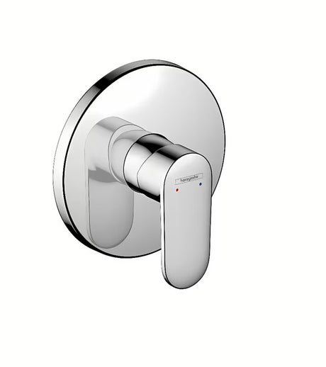 Podometna armatura za tuš Hansgrohe Vernis Blend v krom izvedbi z ročnim upravljanjem