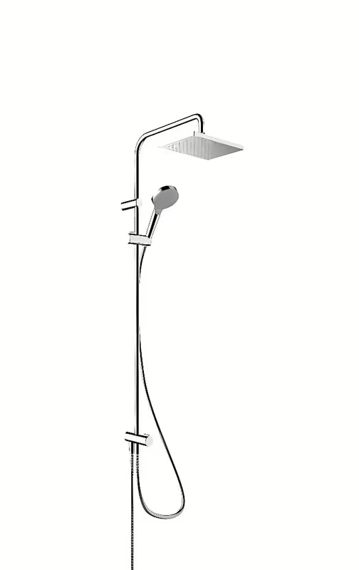Hansgrohe Vernis Shape 230 Reno tušni sistem v krom izvedbi z nadglavno in ročno prho