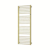 Kombiniran kopalniški radiator Hopa Piko 72,9x43 cm v barvi gold z rebrastim dizajnom