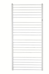 Kombiniran kopalniški radiator Hopa Piko v beli sijaj barvi, dimenzija 112,9 x 53 cm.
