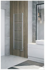 Kombiniran kopalniški radiator Hopa Piko v beli sijaj barvi, dimenzija 112,9 x 53 cm.