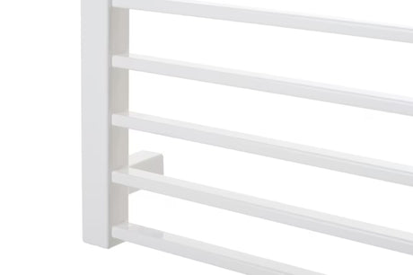 Kombiniran kopalniški radiator Hopa Piko 63x152,9 cm v beli sijaj barvi z rebrastim dizajnom