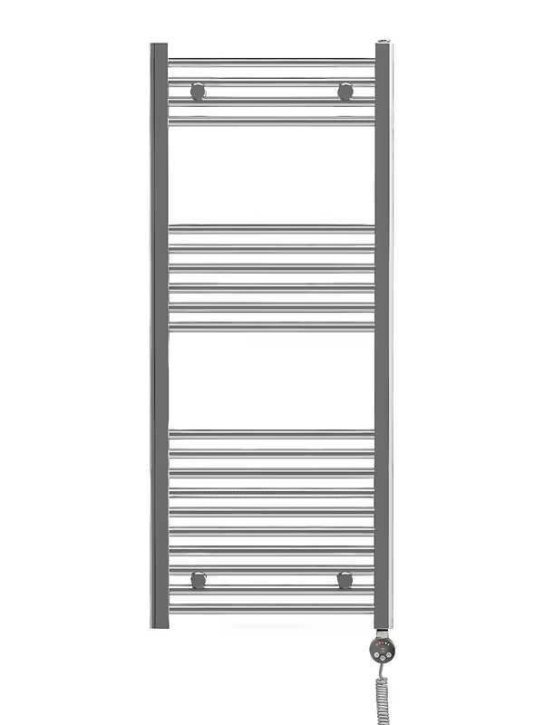 Kromirana grelna palica House Level Meg z močjo 600 W pro za regulacijo temperature radiatorja