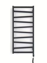 Električni radiator House Level Zet 50x165,2 cm v mat črni izvedbi