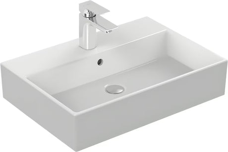 Ideal Standard Strada viseče oglati umivalnik v beli barvi z odprtino pro za armaturo na sredini