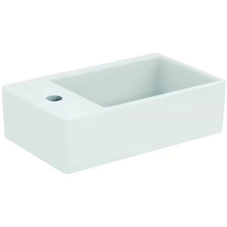 Ideal Standard Strada keramični umivalnik 45 x 27 cm v beli barvi z odprtino pro za armaturo na levi