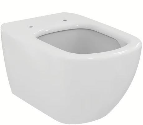 Bel viseča WC školjka Ideal Standard Tesi s tehnologijo AquaBlade in sedežem z mehko Zapiranje Soft Close