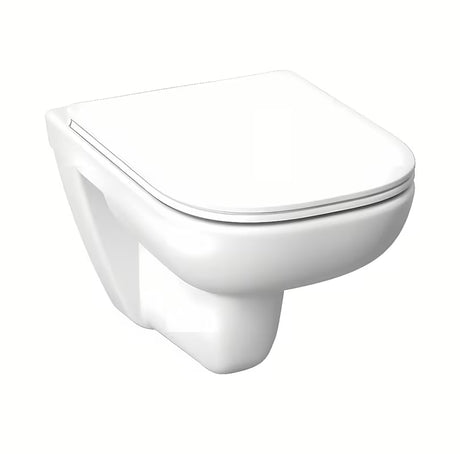 Viseča WC Školjka Jika Deep v beli barvi, izvedba Rimless brez splakovalnega kroga