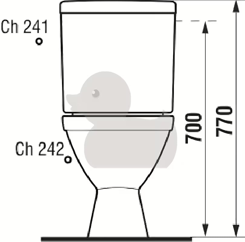 Jika Lyra Plus WC monoblok v beli barvi z globokim izpiranjem in kotličkom DualFlush
