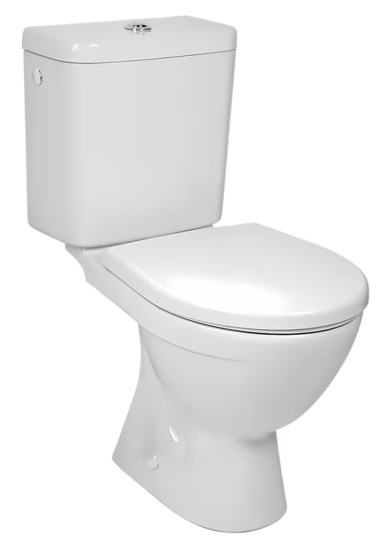 Beli kombi WC školjka Jika Lyra Plus z globokim izpiranjem in kotličkom DualFlush