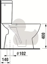 Beli kombi WC školjka Jika Lyra Plus z globokim izpiranjem in kotličkom DualFlush
