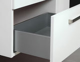 Jika Lyra Plus Viva viseča omarica pod umivalnikom 49x41,6x55 cm v beli sijajni barvi