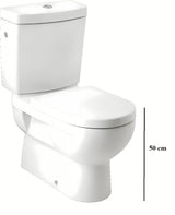 Bijeli WC monoblok Jika Mio s VARIO odvodom i bočnim dovodom vode