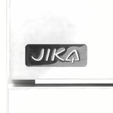 Bijeli ormarić s keramičkim umivaonikom viseča Jika Plan s ladicama s punim izvlačenjem