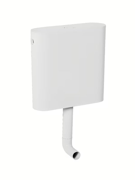 Bijela podometni splakovalnik za WC Jika s ispusnim mehanizmom DualFlush 3/6 l