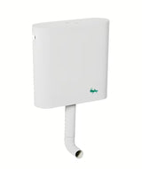 Bijeli vodokotlić za WC Jika od debelostijene plastike s motivom skakavca