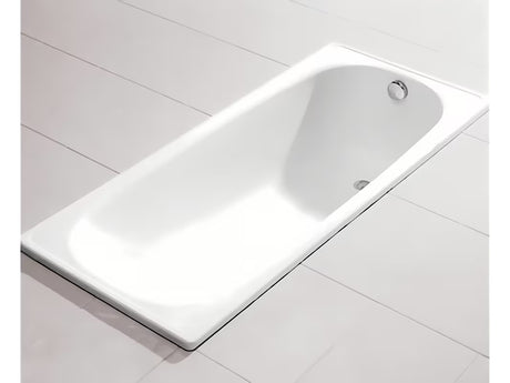 Pravokotna sedeča kad Jika Riga 120x70 cm iz emajliranega jekla pro za levo in desno izvedbo
