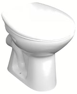 Stoječa WC Školjka Jika Zeta v beli barvi z globokim izpiranjem in vodoravnim odtokom