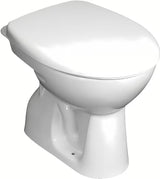 Stoječa WC Školjka Jika Zeta v beli barvi brez kotlička z globokim izpiranjem