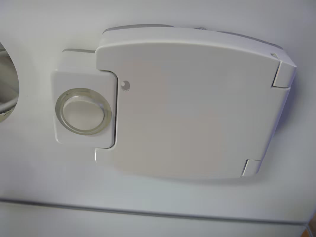 Keramia Pro pravokutni LED ogledalo 80x80 cm u bijelom okviru sa zaštitom IP44, vertikalna orijentacija.